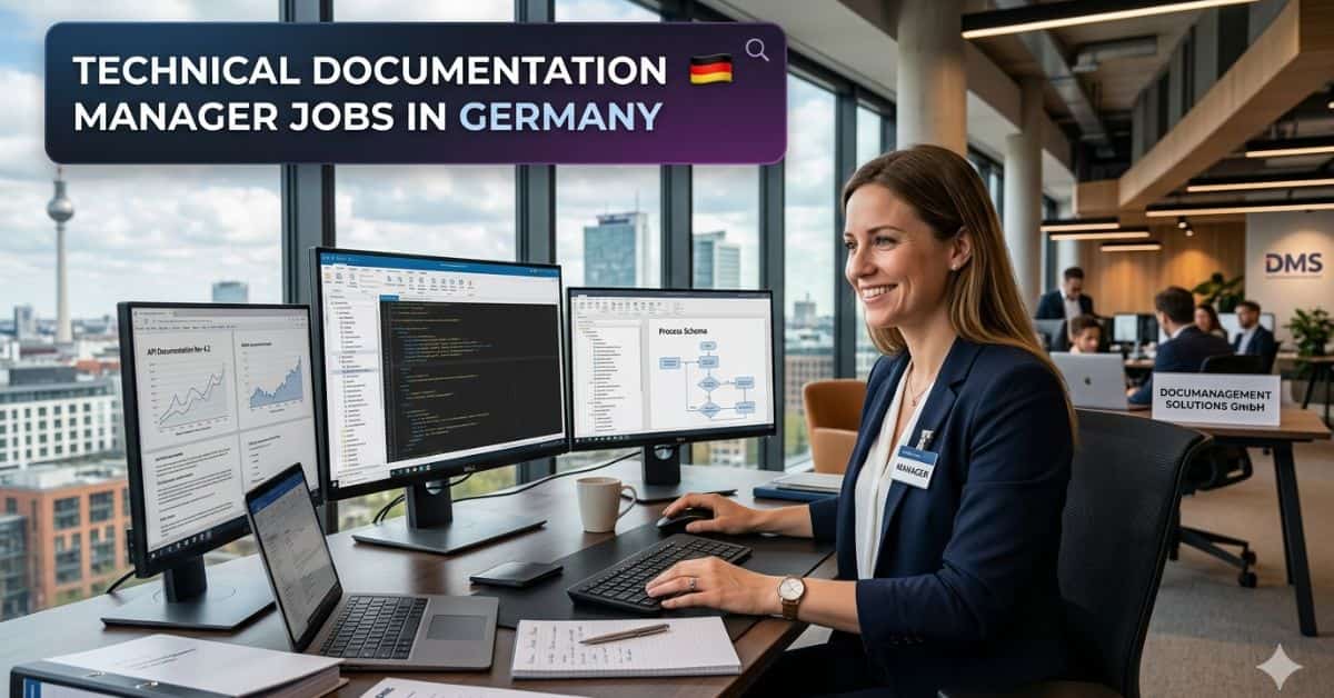 Technical Documentation Manager Jobs in Germany