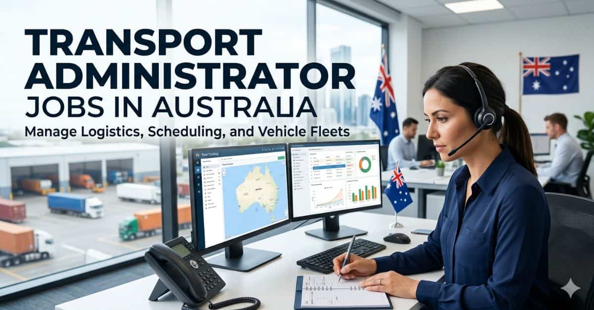 Transport Administrator Jobs in Australia