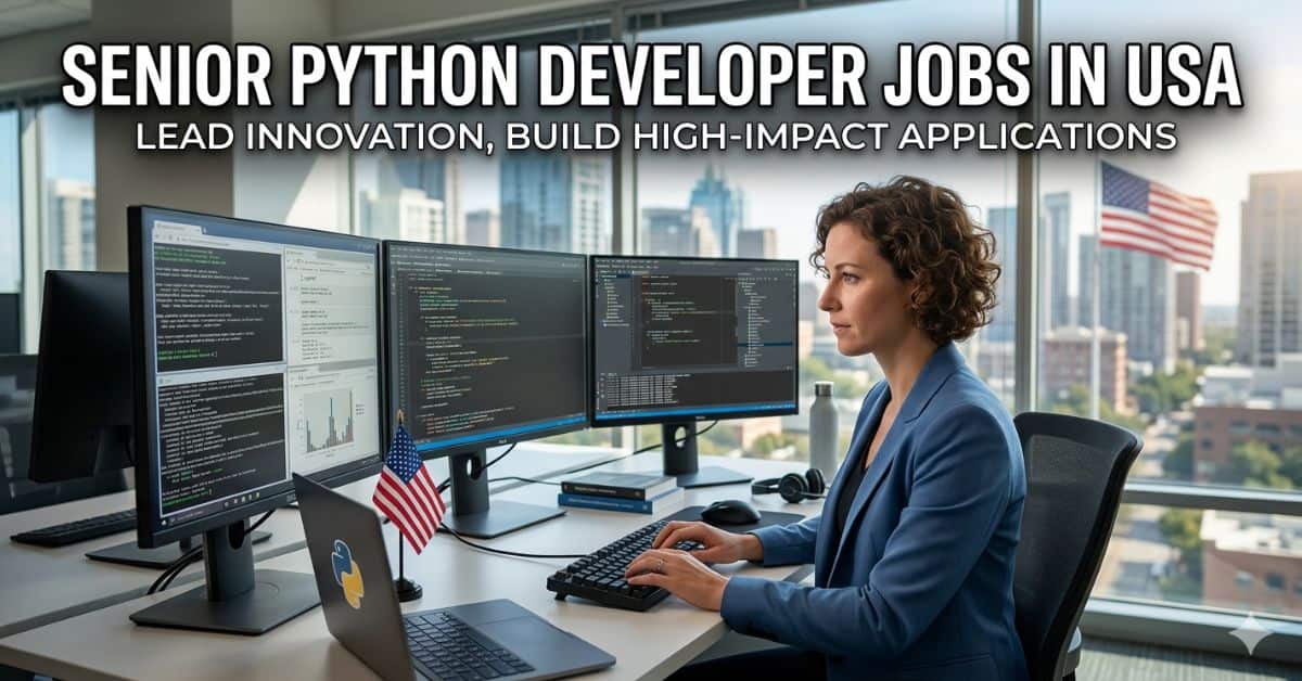 Senior Python Developer Jobs in USA